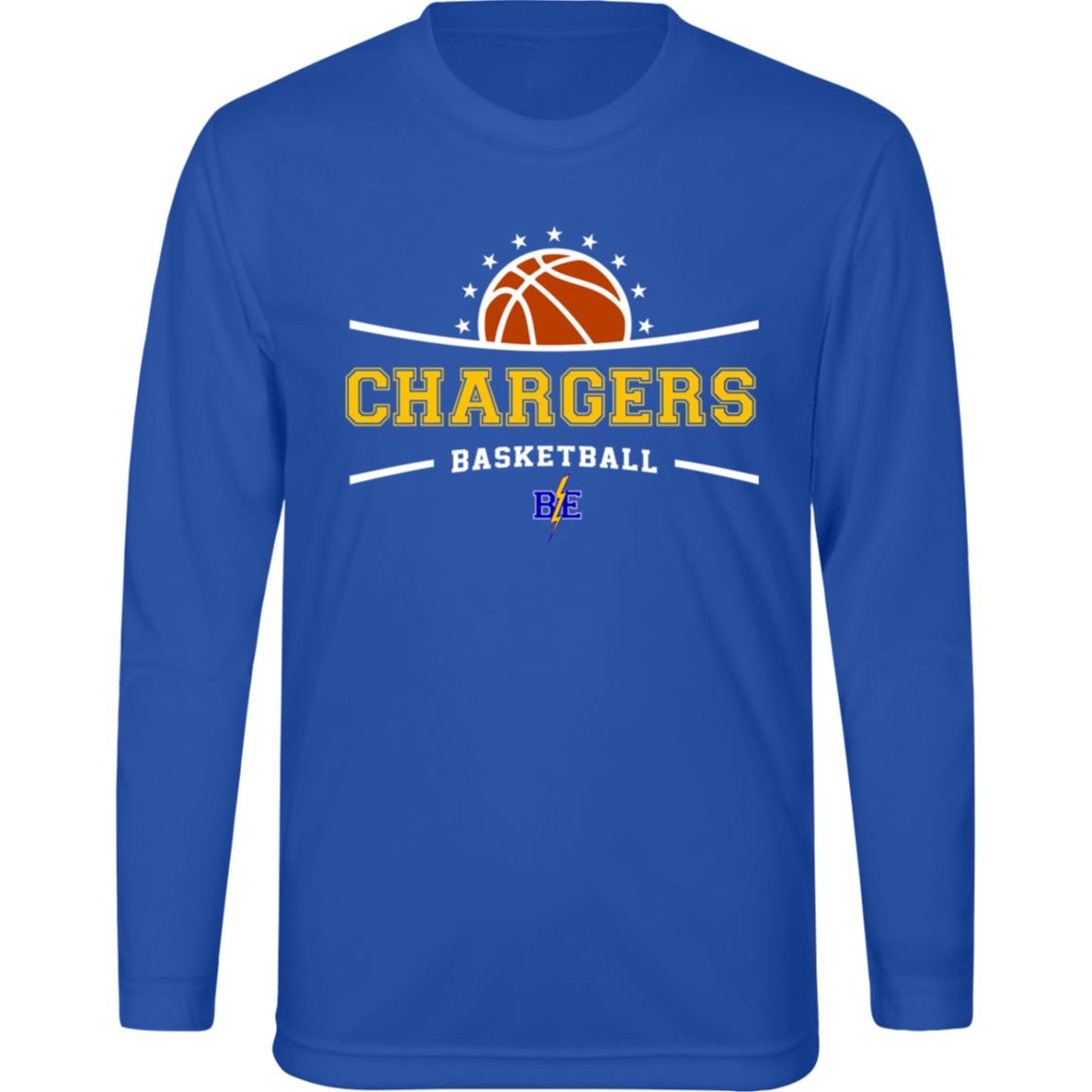 Chargers Basketball - Kids Zone Long Sleeve Tee