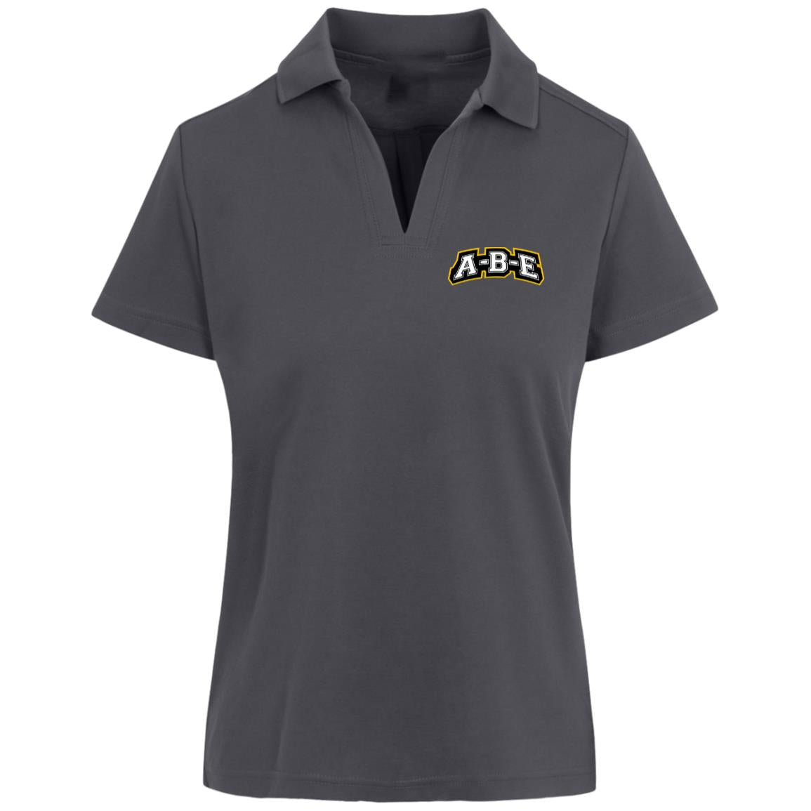 A-B-E - CrownLux Womens Plaited Polo