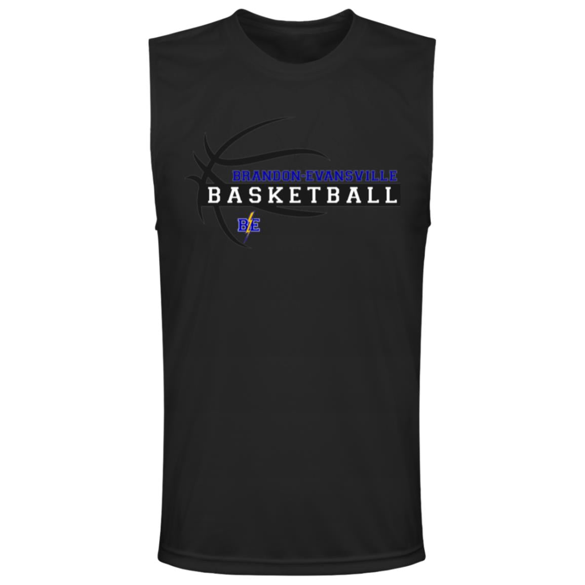 Chargers Basketball - Mens Zone Muscle Tee