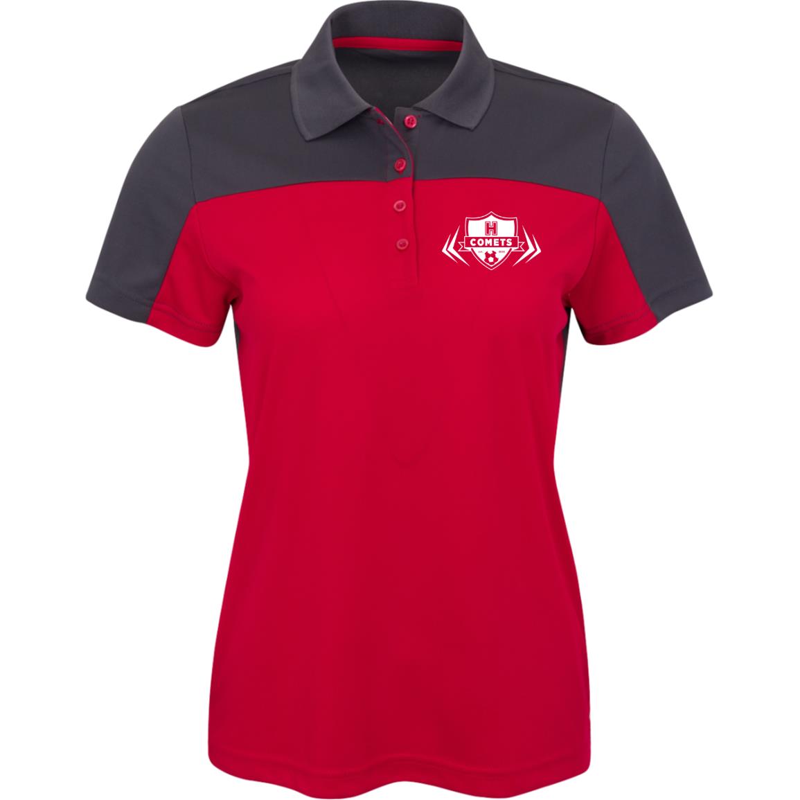 Comet Girls Soccer - Womens Pique Polo