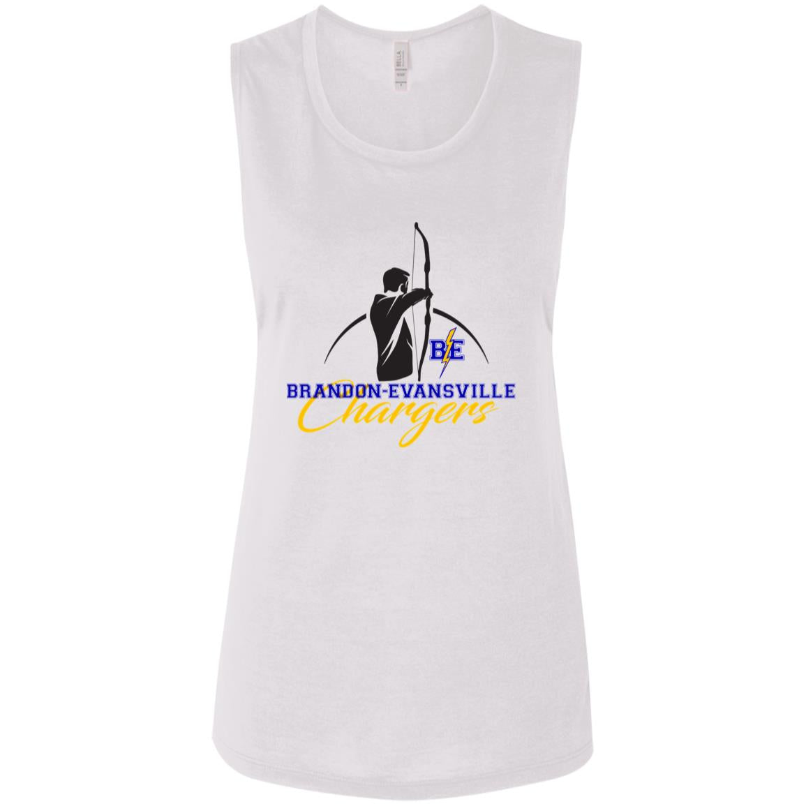 Chargers Archery - Ladies' Flowy Muscle Tank