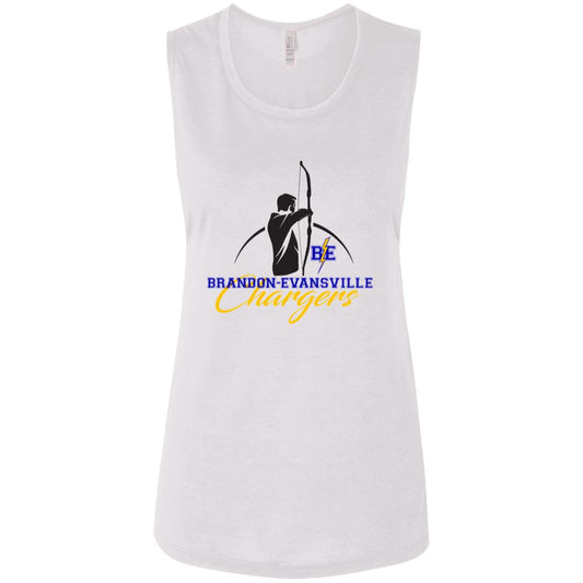 Chargers Archery - Ladies' Flowy Muscle Tank