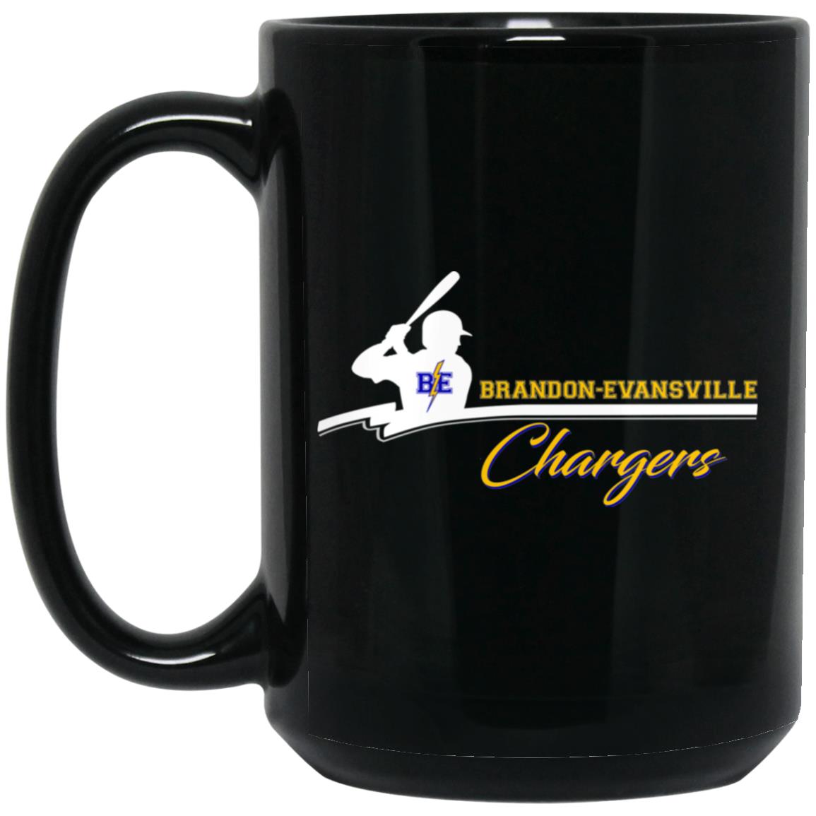 Chargers Baseball - 15oz Black Mug