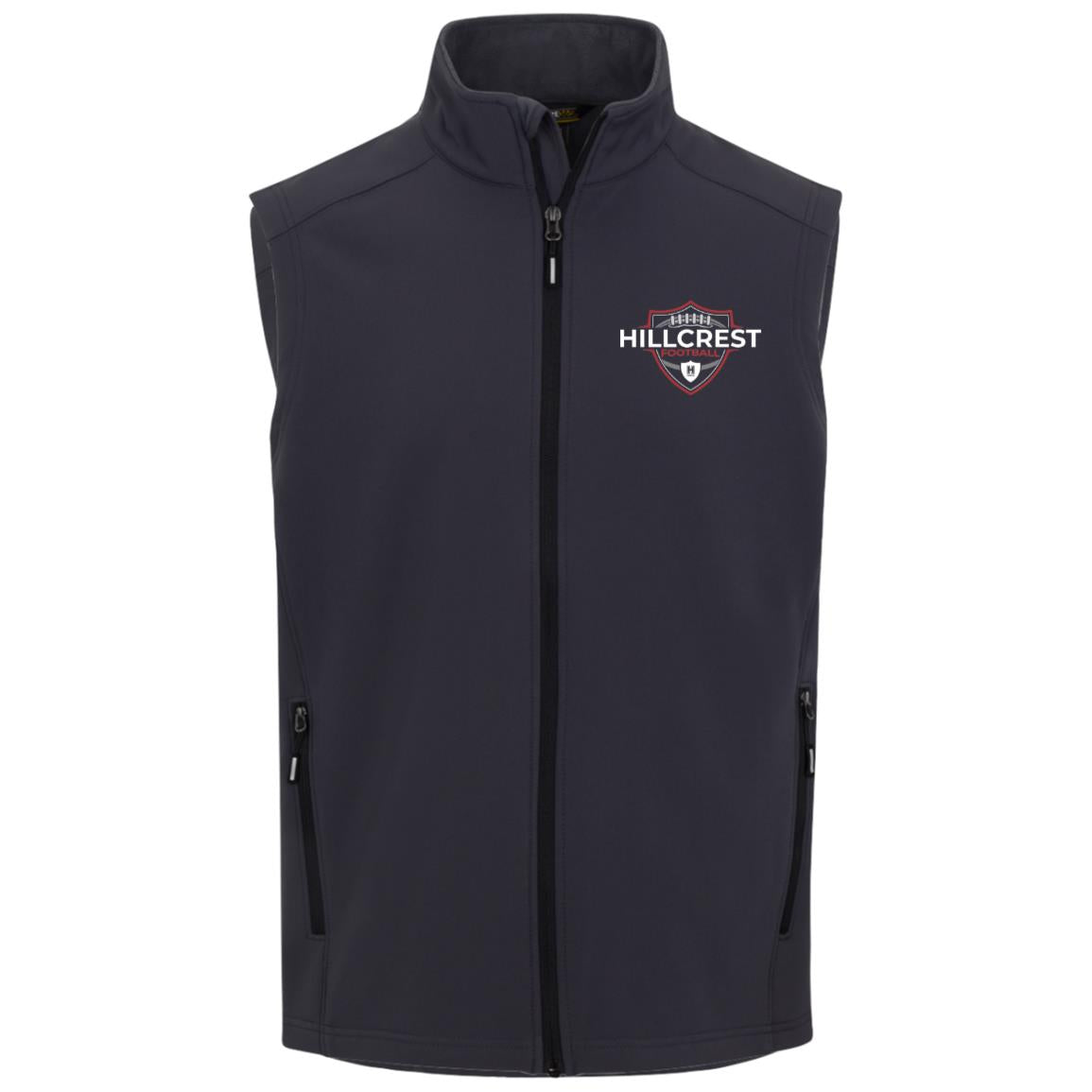 Comet Football - Mens Cruise Two-Layer Fleece Bonded Soft Shell Vest