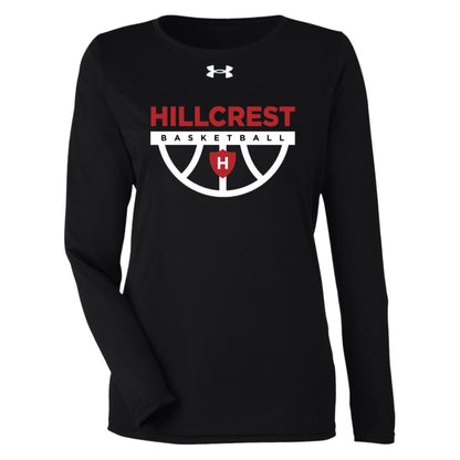 Comet Girls Basketball - Under Armour Womens Team Tech Long Sleeve Tee