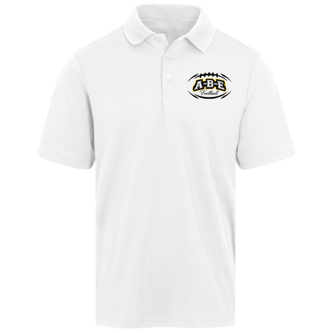 A-B-E Football - CrownLux Mens Plaited Polo