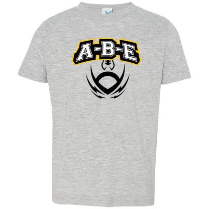 A-B-E Football - Toddler Jersey T-Shirt