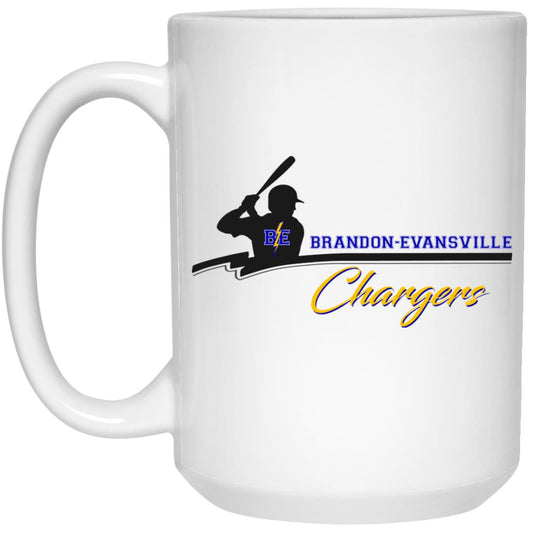 Chargers Baseball - 15oz White Mug