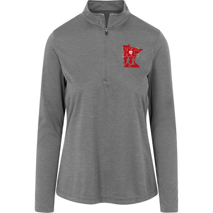 Comet Cross Country - Womens Heather Quarter Zip