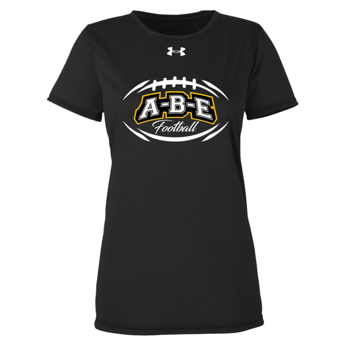 A-B-E Football - Under Armour Womens Team Tech Tee