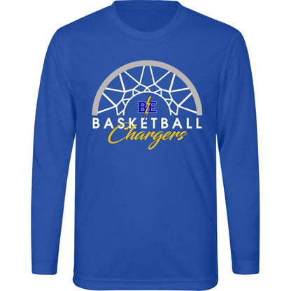 Chargers Basketball - Kids Zone Long Sleeve Tee