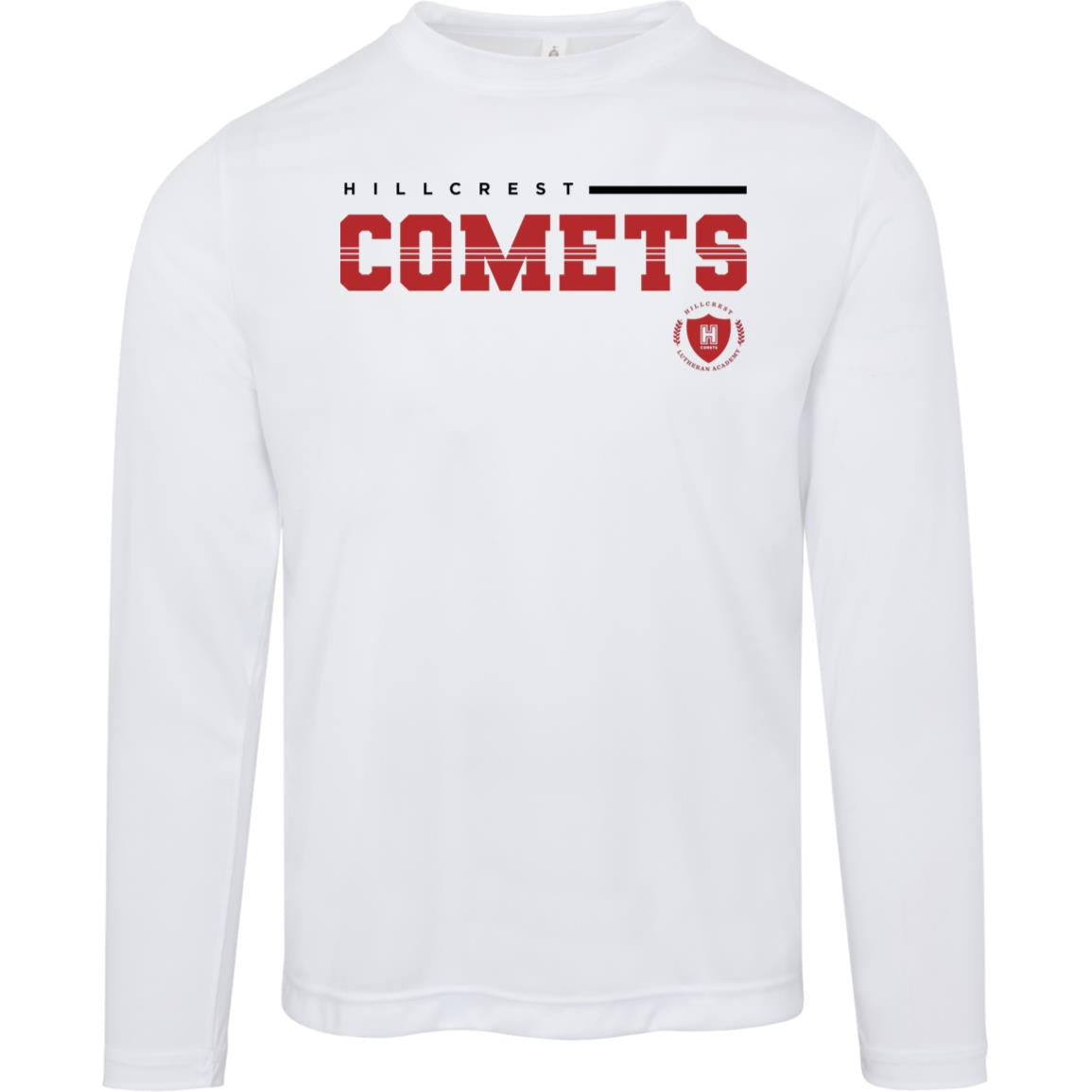 Hillcrest Comets - Mens Zone Long Sleeve Tee