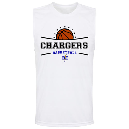 Chargers Basketball - Mens Zone Muscle Tee