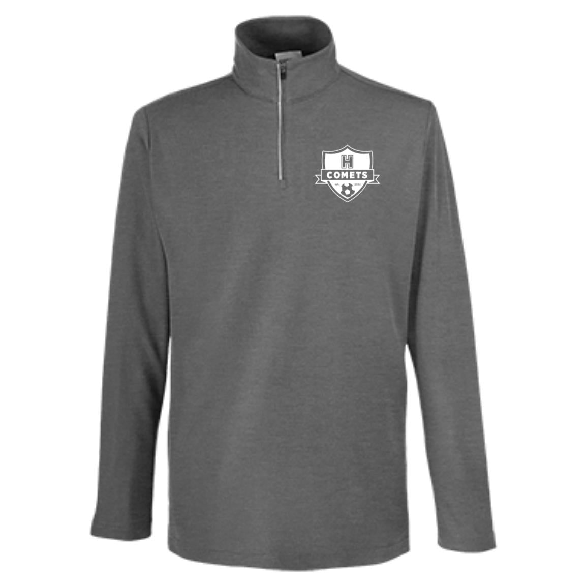 Comet Boys Soccer - Mens Fusion ChromaSoft Pique Quarter Zip