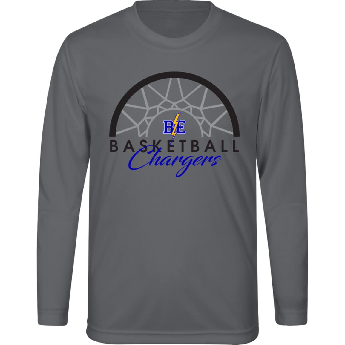 Chargers Basketball - Kids Zone Long Sleeve Tee