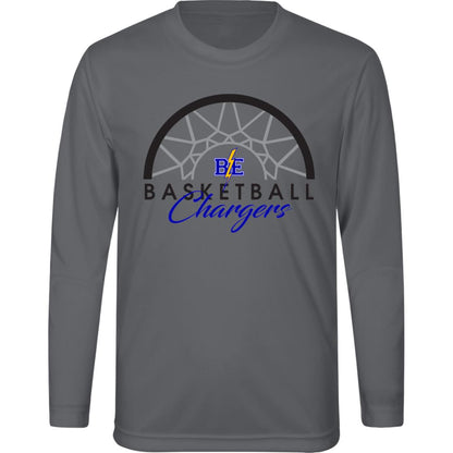 Chargers Basketball - Kids Zone Long Sleeve Tee