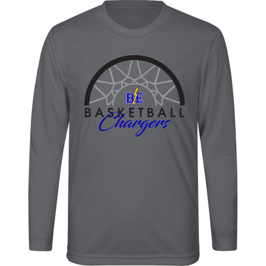 Chargers Basketball - Kids Zone Long Sleeve Tee