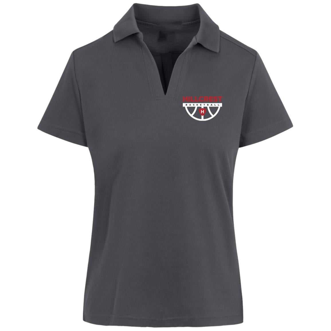 Comet Girls Basketball - CrownLux Womens Plaited Polo