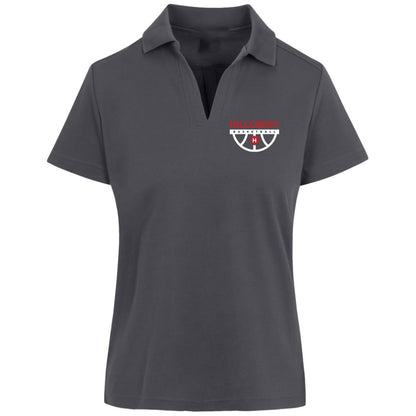 Comet Girls Basketball - CrownLux Womens Plaited Polo