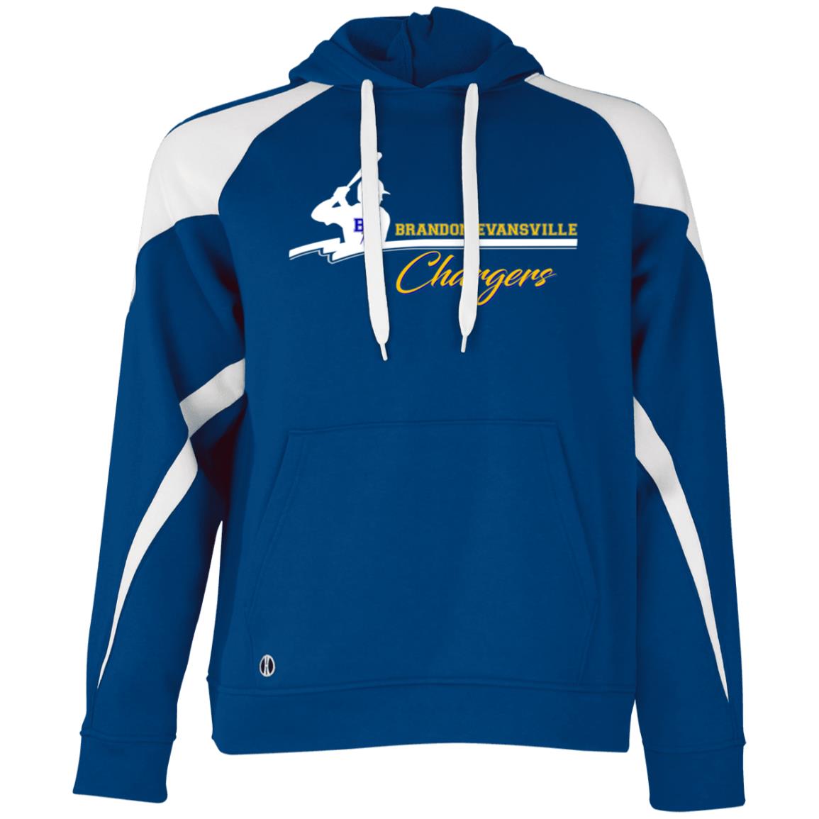 Chargers Baseball - Athletic Colorblock Fleece Hoodie