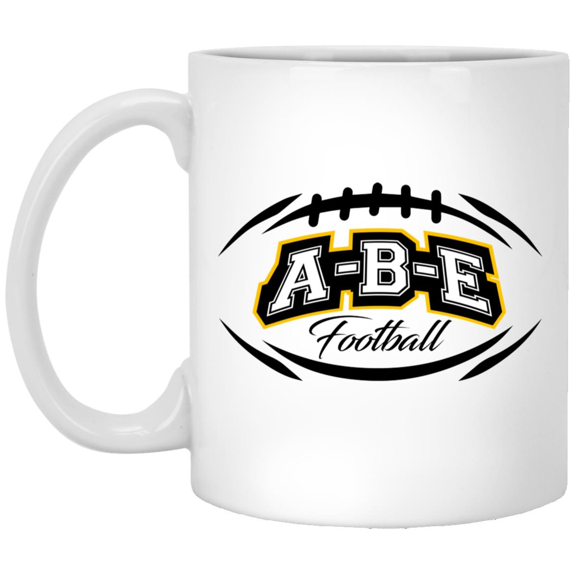 A-B-E Football - 11oz White Mug