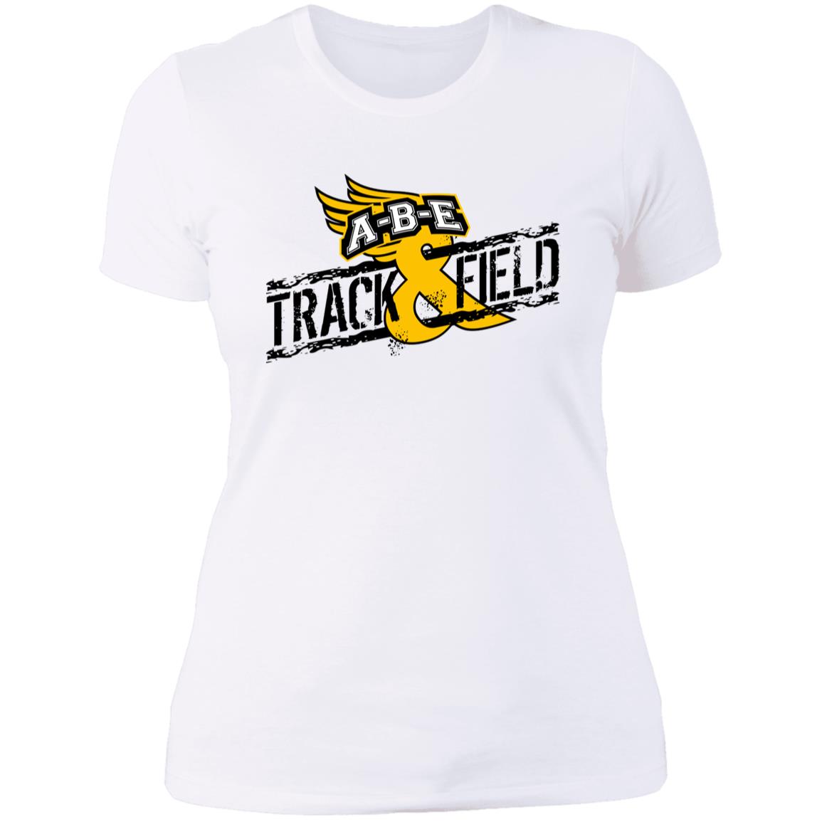 A-B-E Track & Field - Ladies' Boyfriend T-Shirt