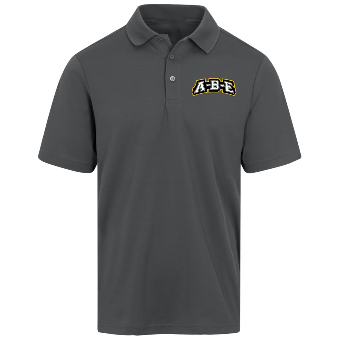 A-B-E - CrownLux Mens Plaited Polo