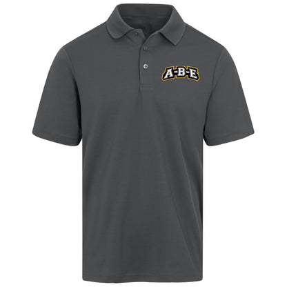 A-B-E - CrownLux Mens Plaited Polo