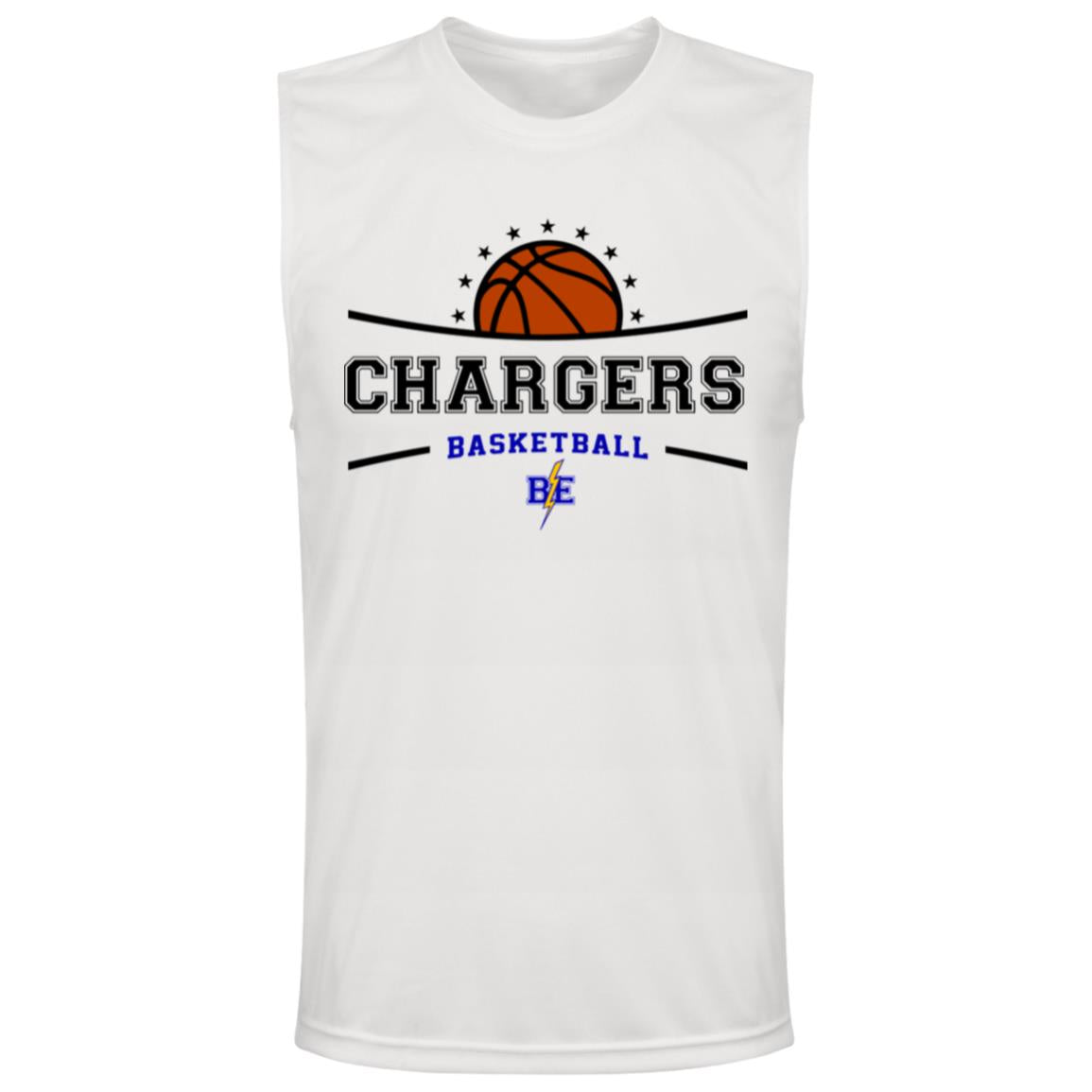 Chargers Basketball - Mens Zone Muscle Tee