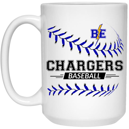 Chargers Baseball - 15oz White Mug