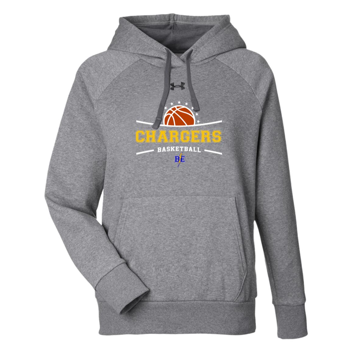 Chargers Basketball - Under Armour Womens Rival Fleece Hoodie