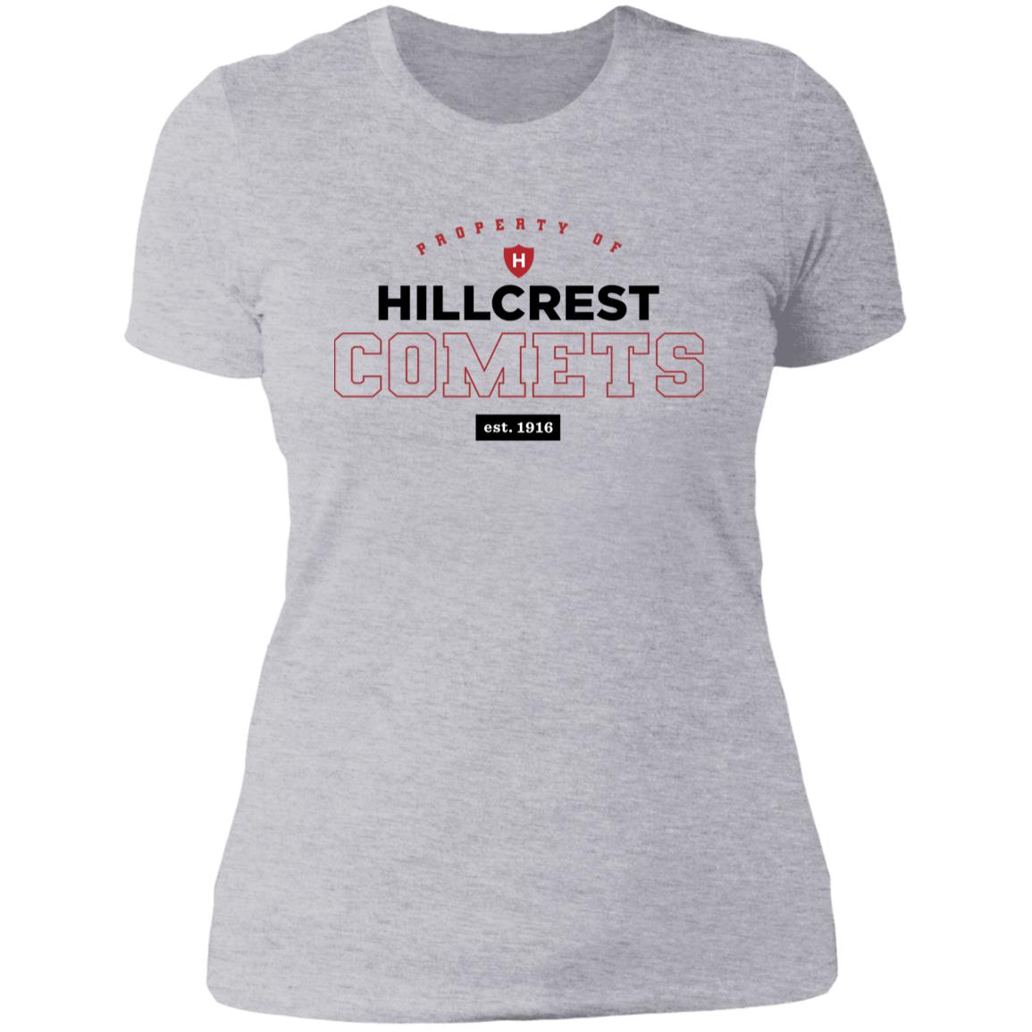 Hillcrest Comets - Ladies' Boyfriend T-Shirt