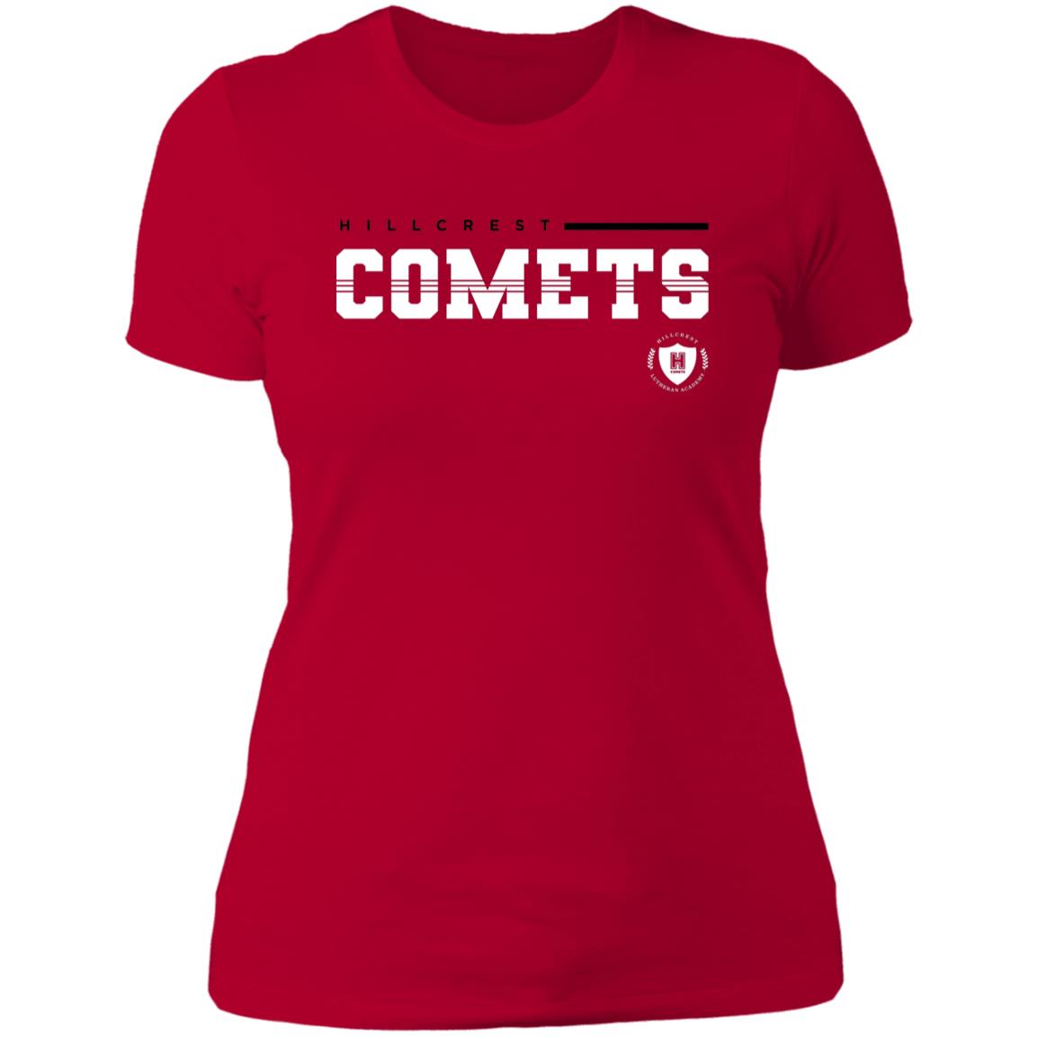 Hillcrest Comets - Ladies' Boyfriend T-Shirt