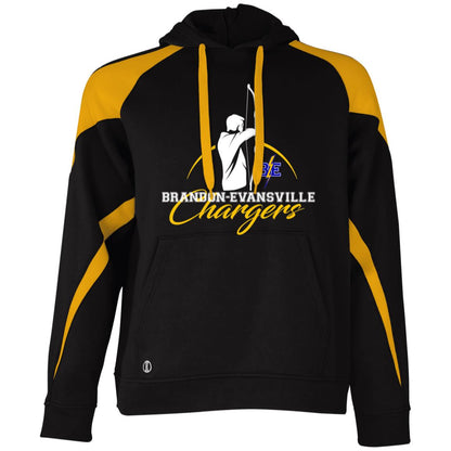 Chargers Archery - Athletic Colorblock Fleece Hoodie