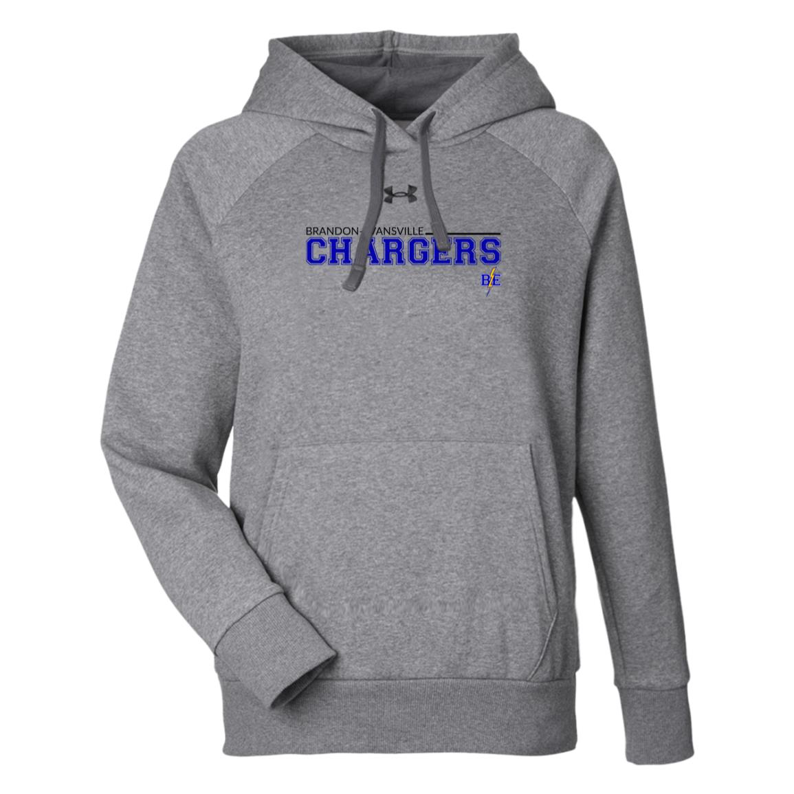 Chargers - Under Armour Womens Rival Fleece Hoodie