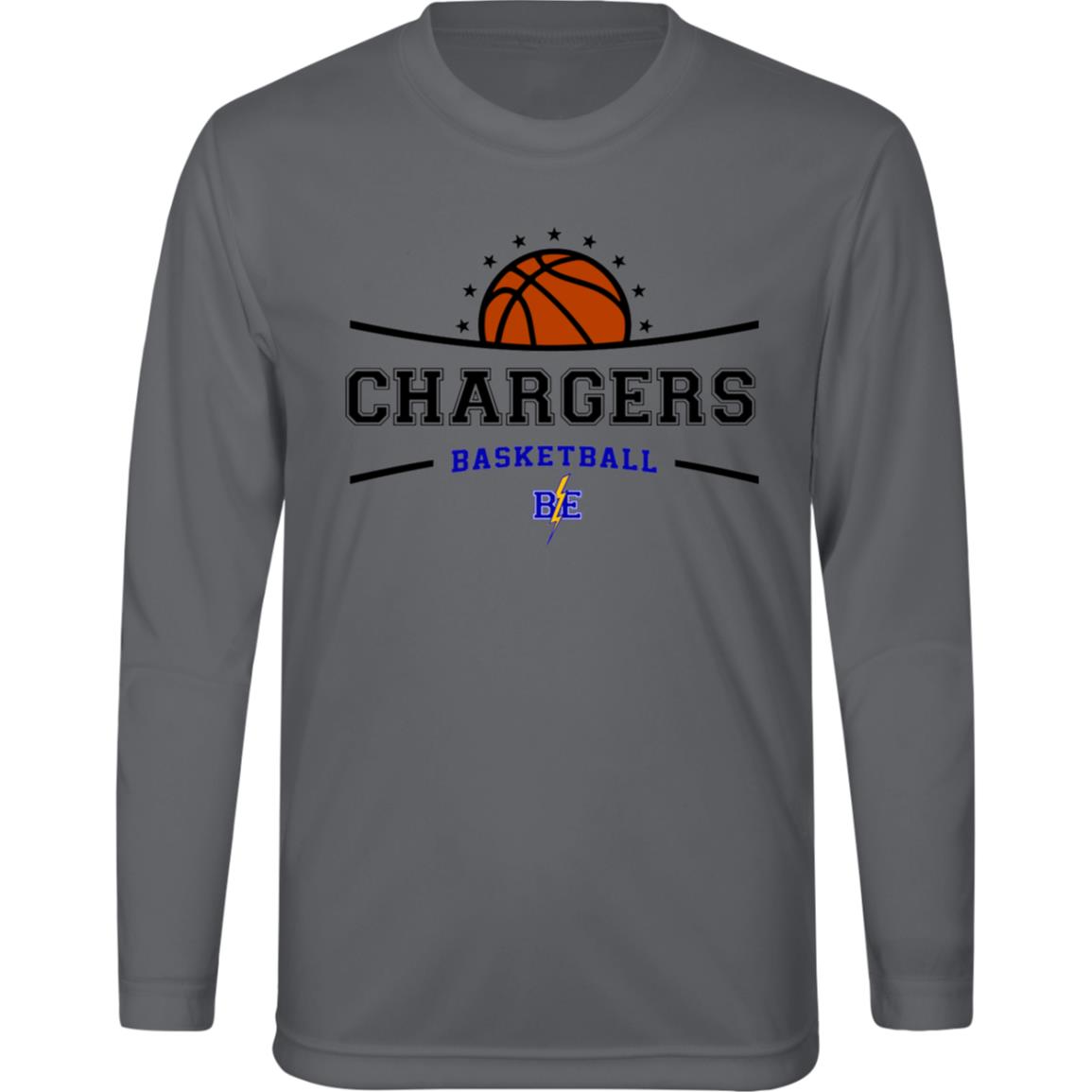 Chargers Basketball - Kids Zone Long Sleeve Tee