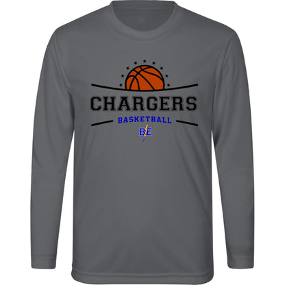 Chargers Basketball - Kids Zone Long Sleeve Tee