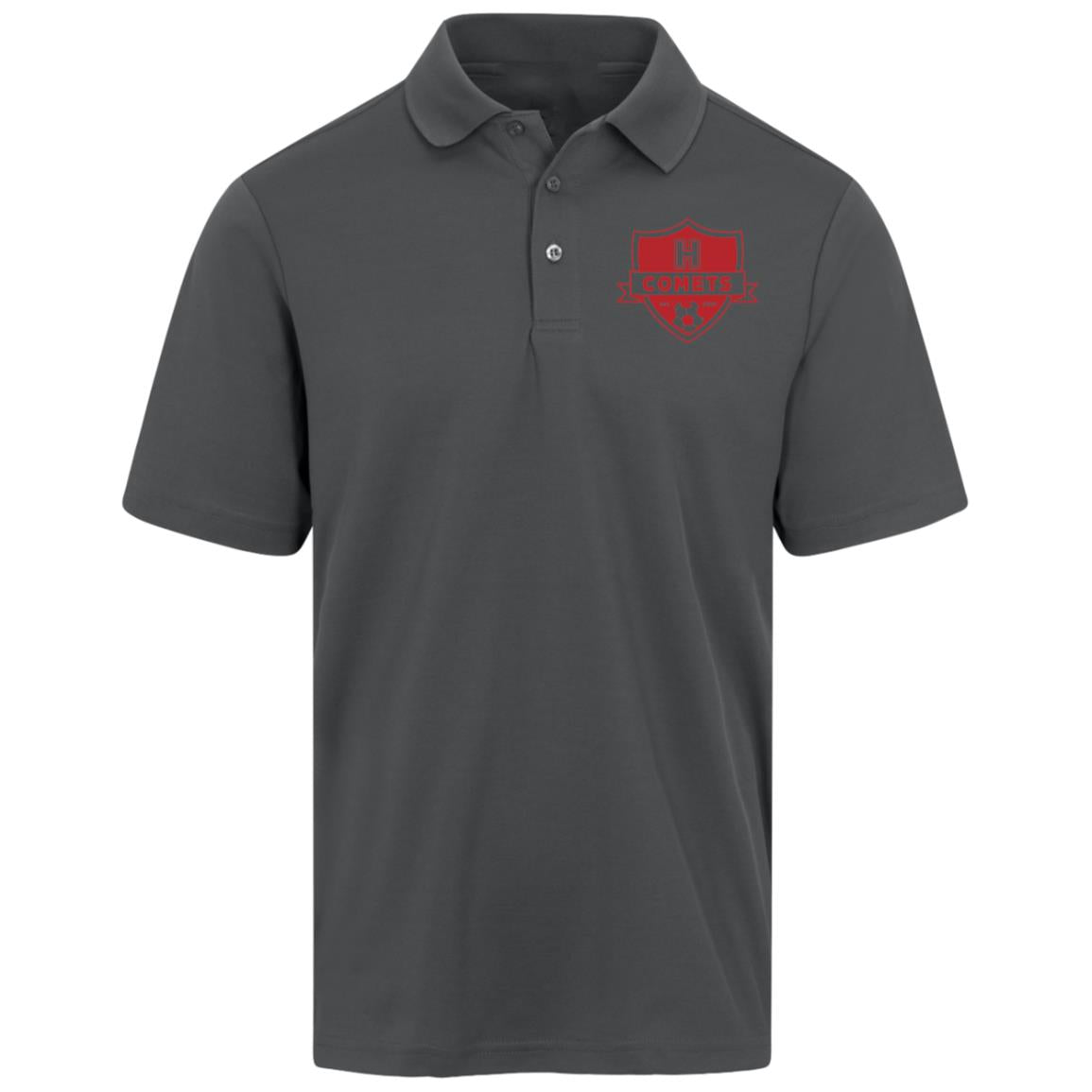 Comet Boys Soccer - CrownLux Mens Plaited Polo