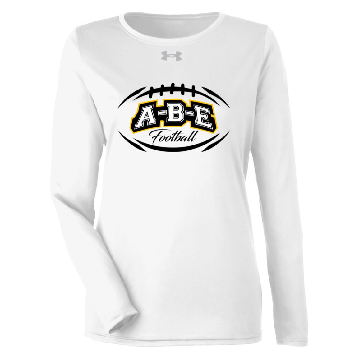 A-B-E Football - Under Armour Womens Team Tech Long Sleeve Tee