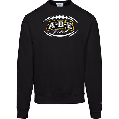 A-B-E Football - Champion Mens Powerblend Crewneck Sweatshirt