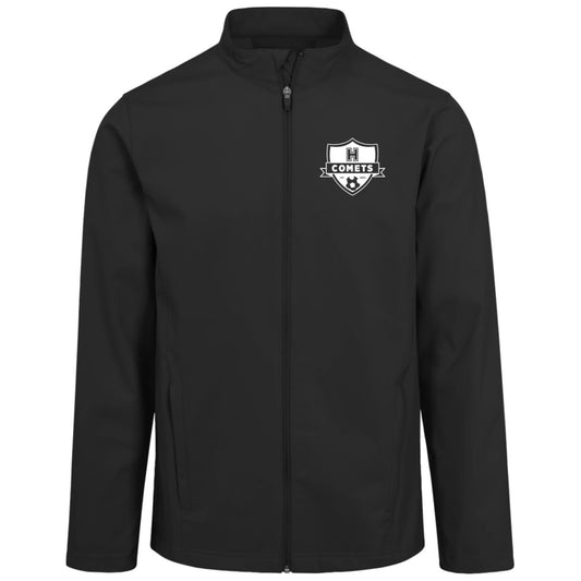 Comet Boys Soccer - Team 365 Mens Leader Soft Shell Jacket