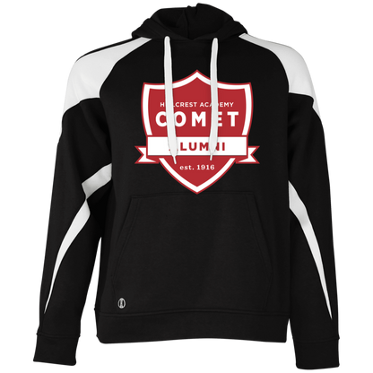 Comet Alumni - Athletic Colorblock Fleece Hoodie