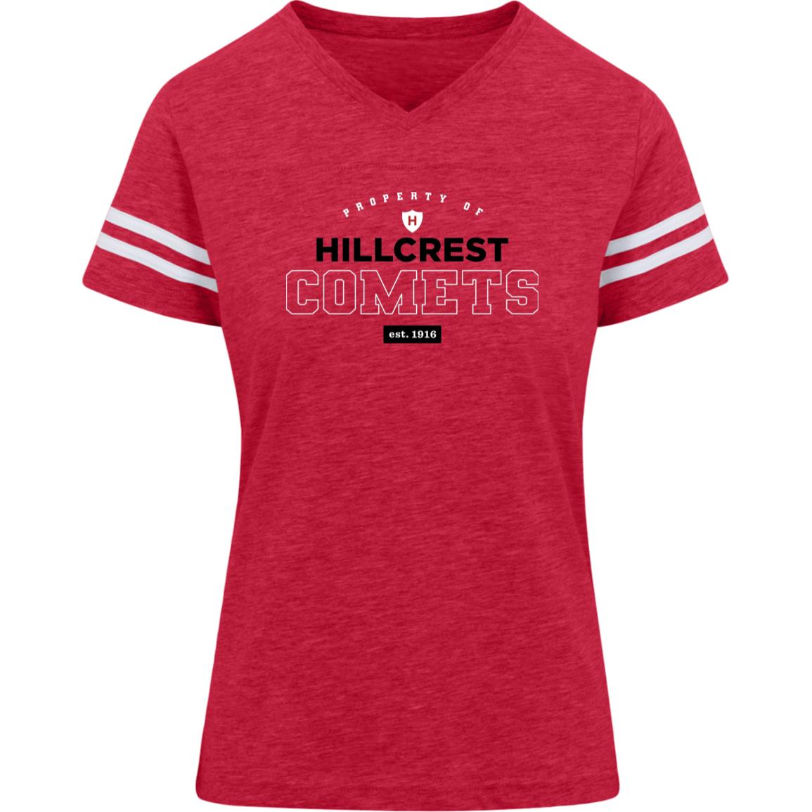 Hillcrest Comets - Womens Football Tee