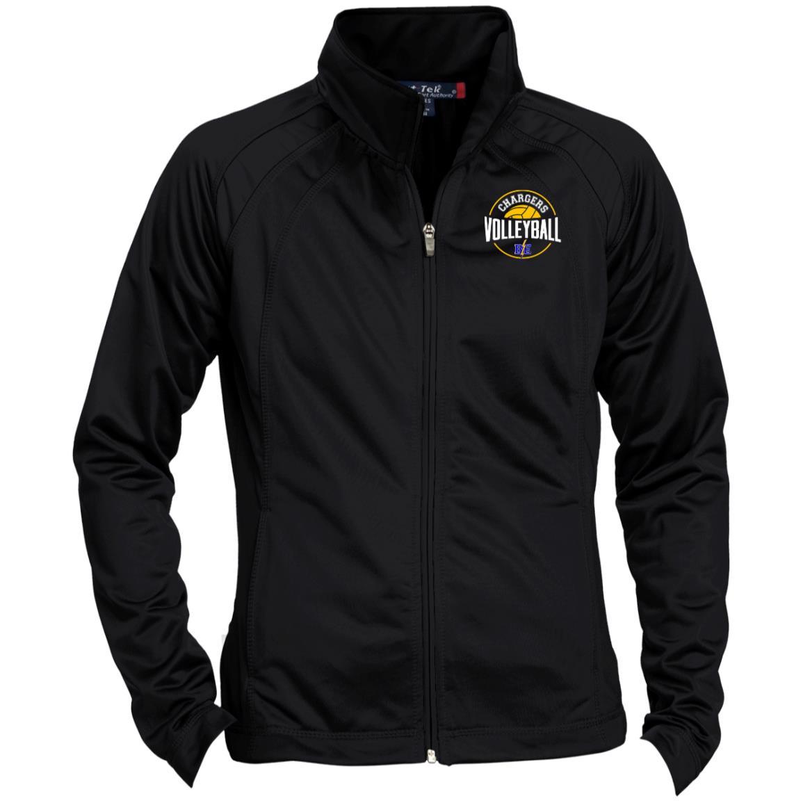 Chargers Volleyball - Ladies' Raglan Sleeve Warmup Jacket