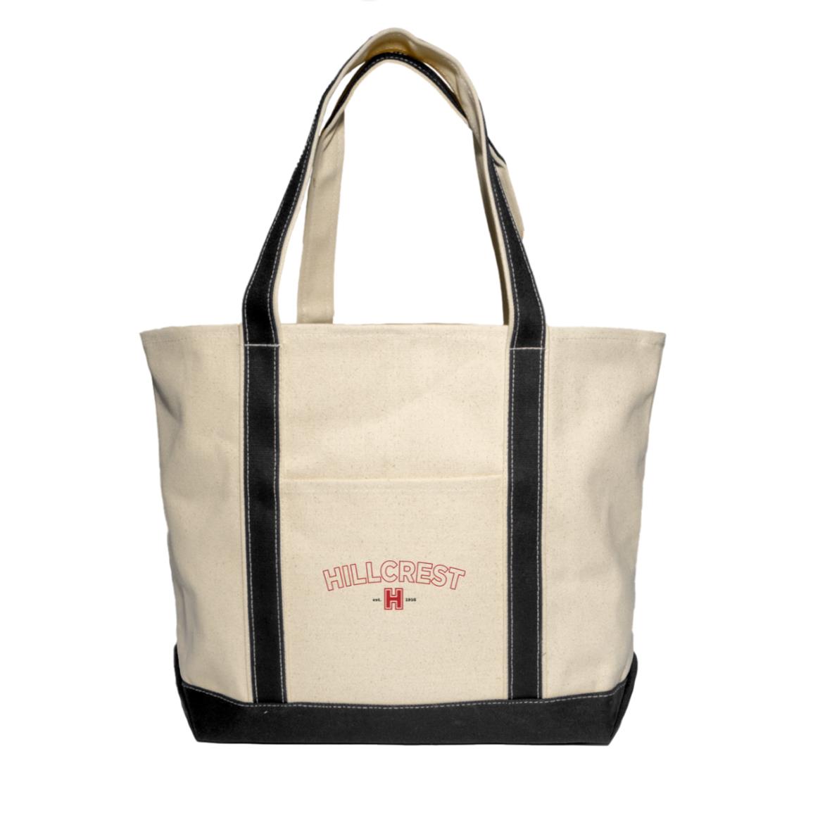 Hillcrest Comets - XL Cotton Canvas Boat Tote