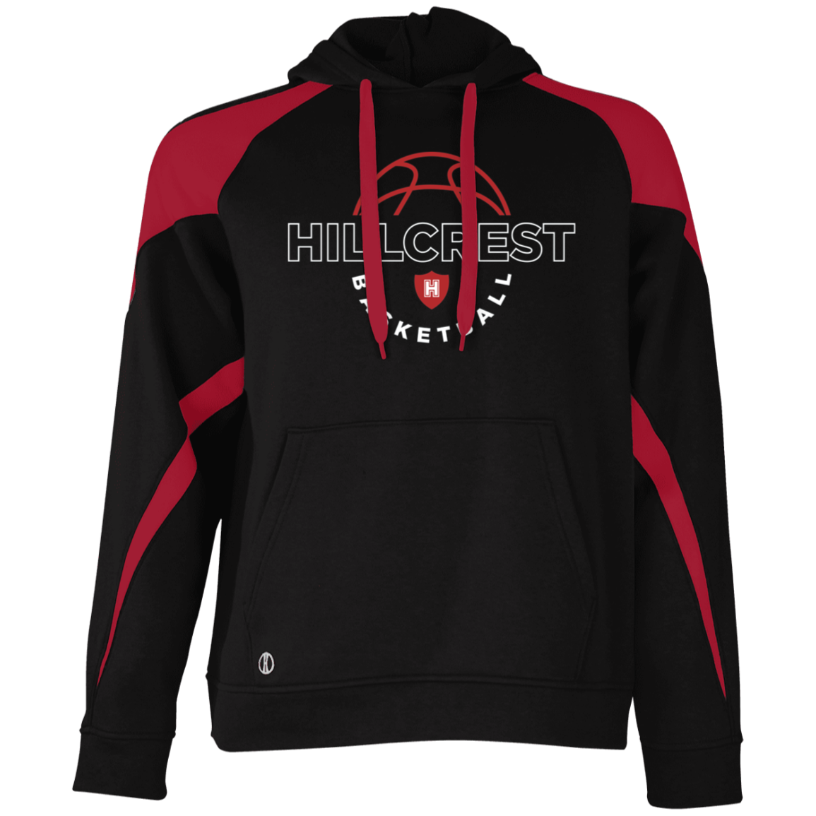 Comet Boys Basketball - Athletic Colorblock Fleece Hoodie