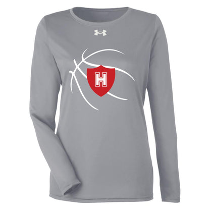 Comet Boys Basketball - Under Armour Womens Team Tech Long Sleeve Tee