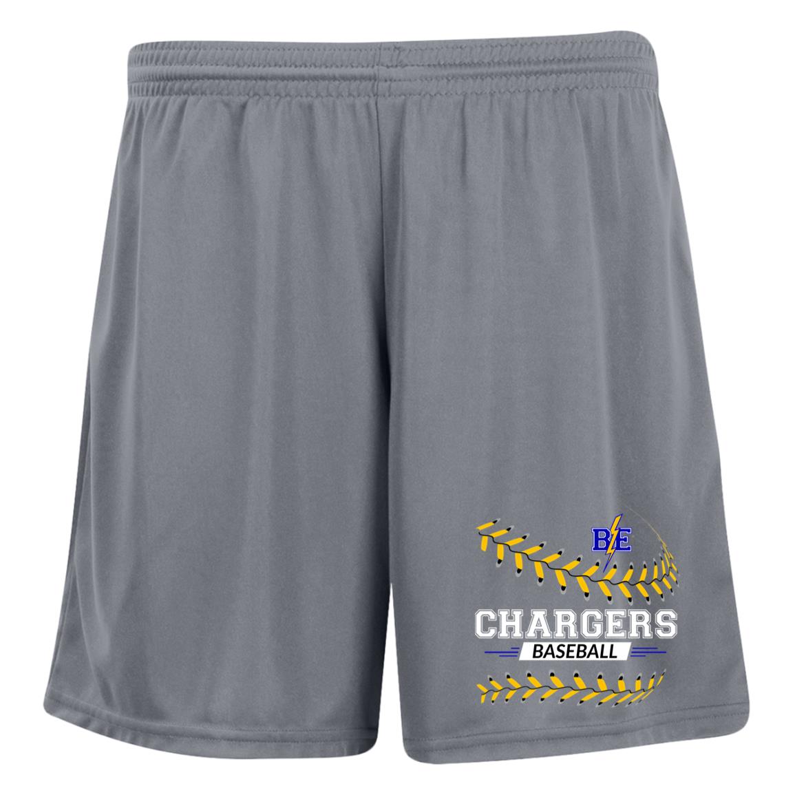 Chargers Baseball - Ladies' Moisture-Wicking 7 inch Inseam Training Shorts