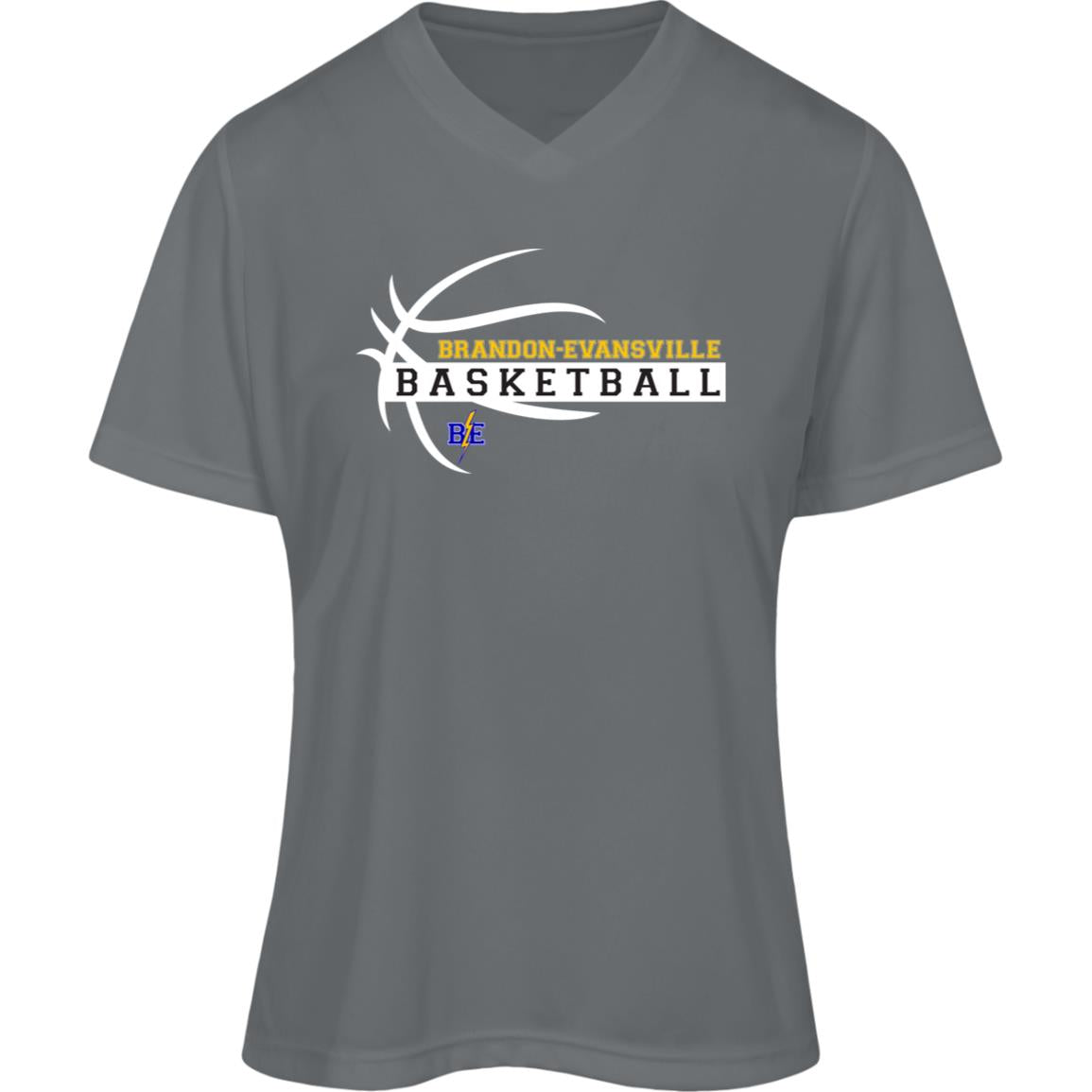 Chargers Basketball - Womens Zone Tee