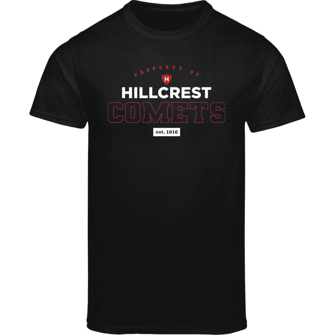 Hillcrest Comets - Champion Adult Short Sleeve Tee